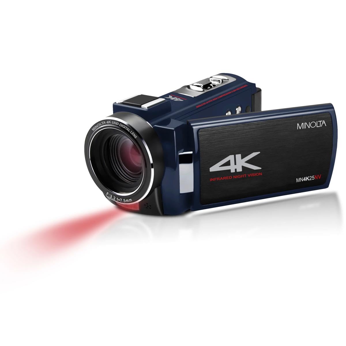 4KビデオカメラULTRALD NIGHT VISION Amazon.com : Minolta Camcorder - 4K Ultra HD, 30MP Photos, Night